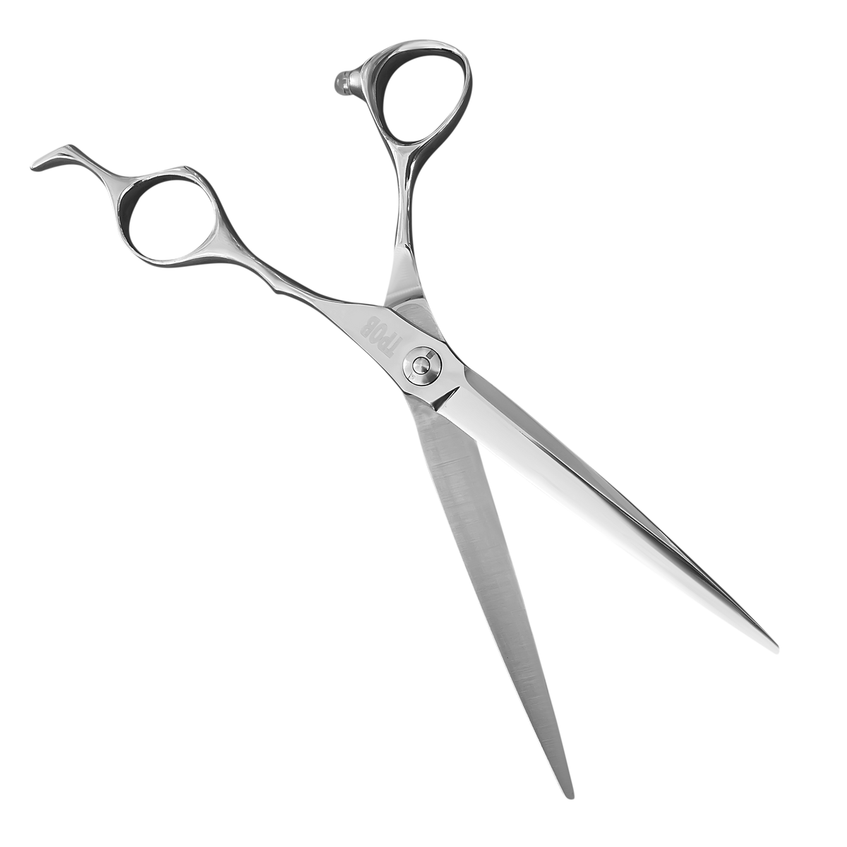 KUTZ 7 (17.8 cm) Industrial Scissors | Black Plastic Oversized Handles |  Super Sharp Stainless Steel Blades | Versatile and Professional