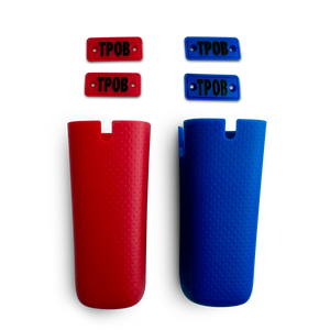 TPOB PLAY GRIPS Set (Red/Blue)