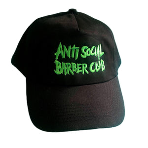 Antisocial Barber Club Slime green Cap